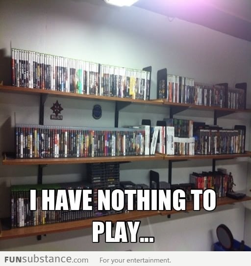 First World Gamer Problems