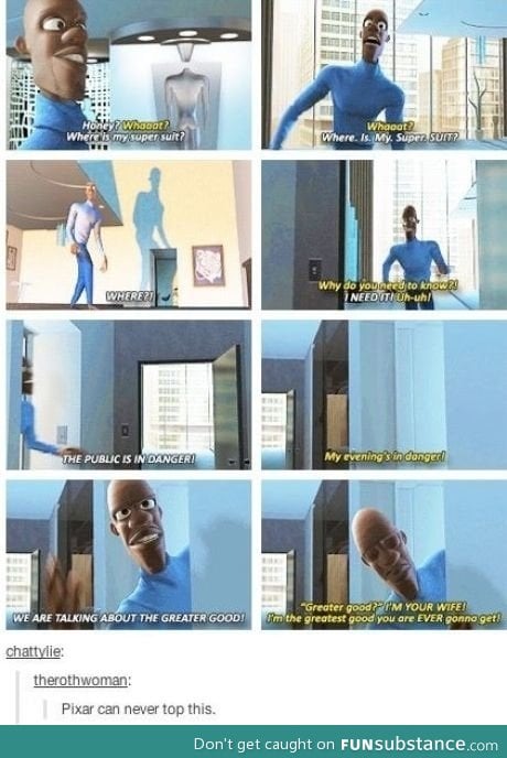 Best Scene in The Incredibles