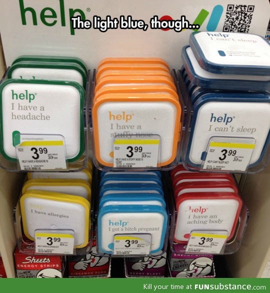 I'd choose the light blue…