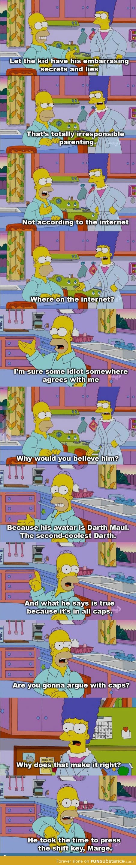 Homer wisdom