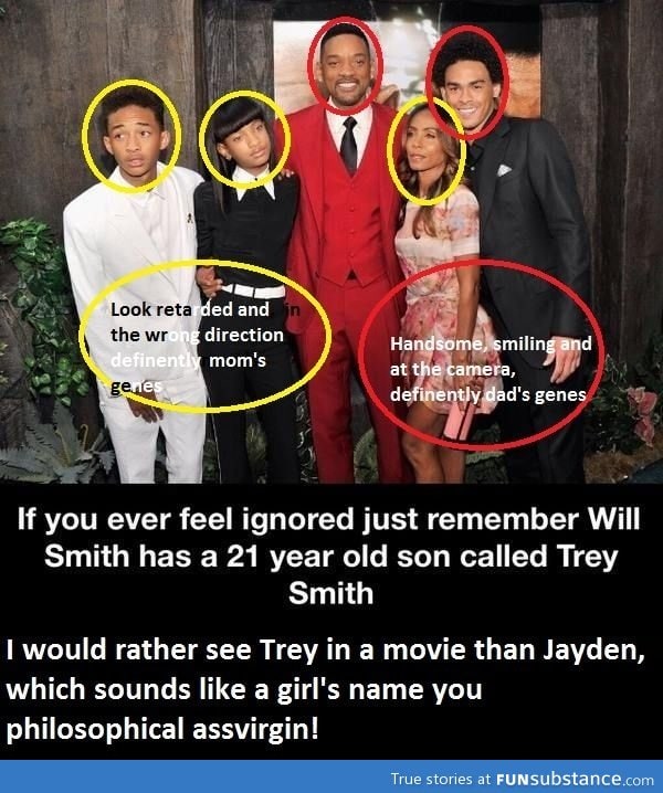 Will Smith has another kid, Trey