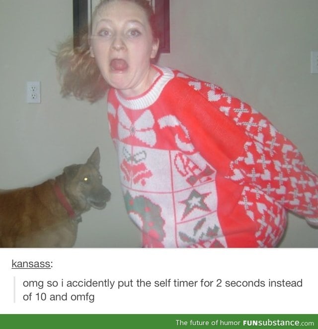 Or when you open the front facing camera
