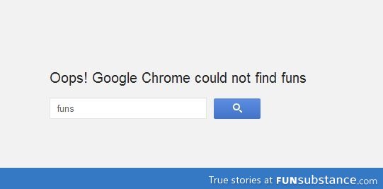 When you are typing in Funsubstance and accidentally hit enter after funs