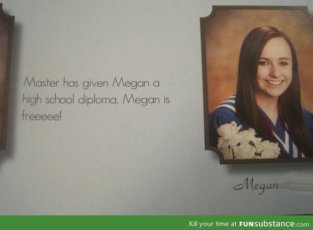 Awesome yearbook quote