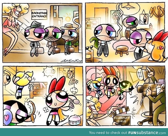 How they filmed powerpuff girls