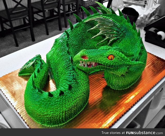 Dragon cake