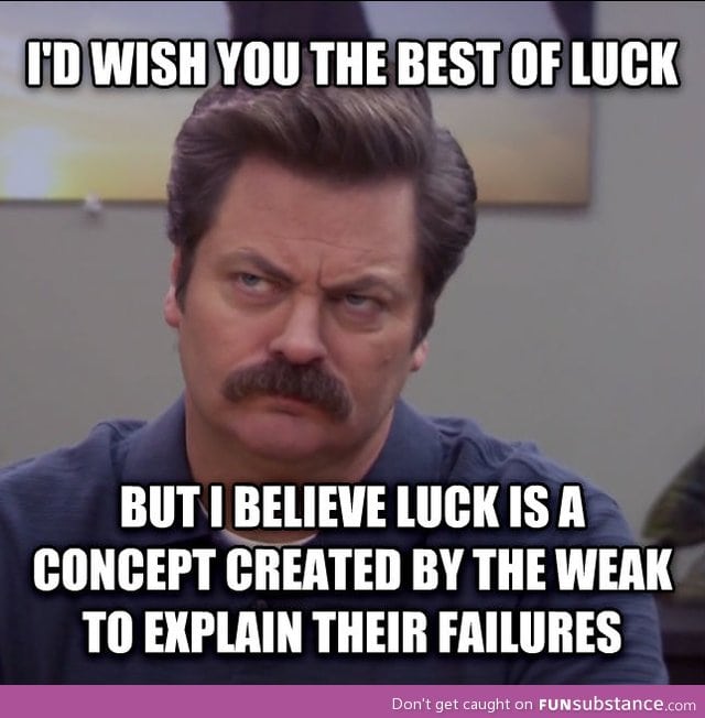 It's wild how often I agree with Mr. Swanson