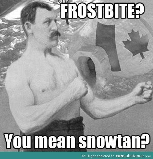 Canadians and winter