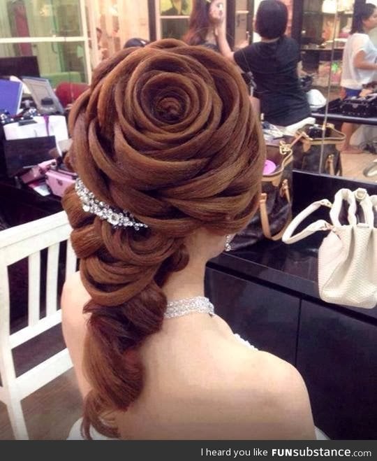 Wedding hair perfection