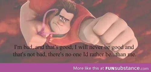 Feels in wreck it Ralph