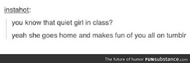 The quiet girl