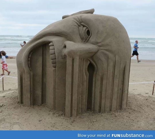 Sand sculpture