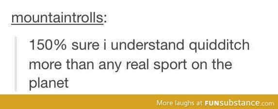 Except it is a real sport