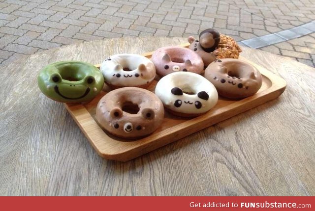 Animal doughnuts