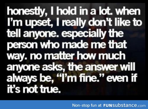 Honestly... :/