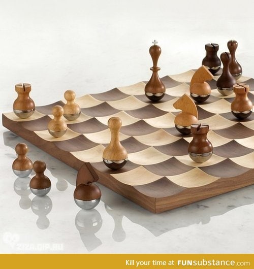 Talk about an awesome chess-board