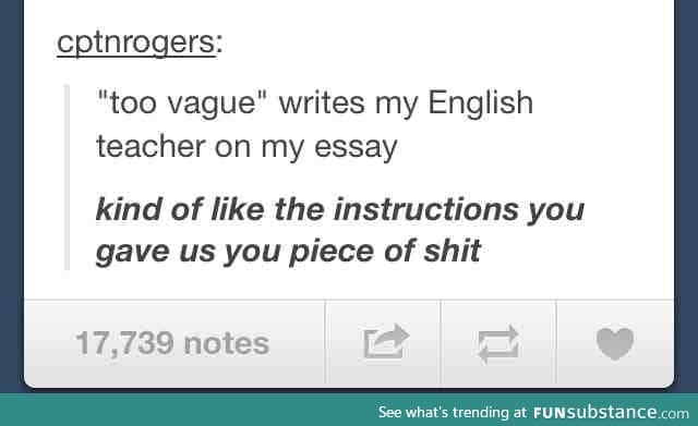 English essay