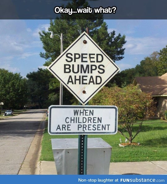 Speed bumps