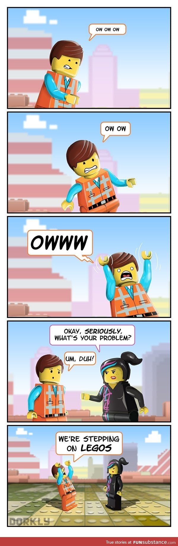 A Scene That Better Be in The Lego Movie