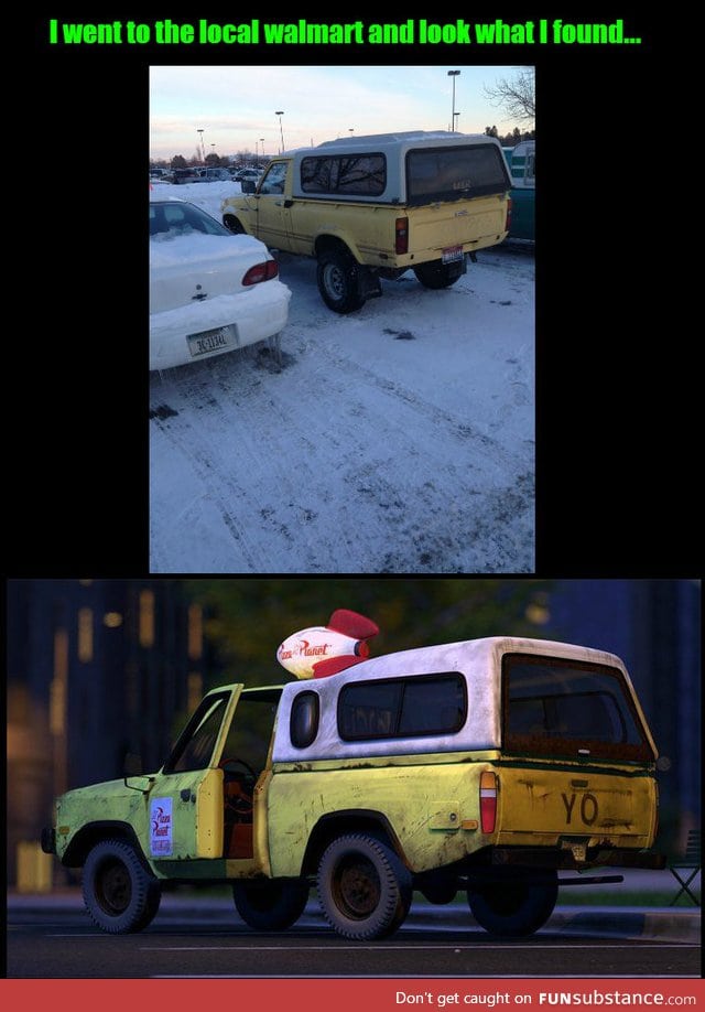 The real life Disney van