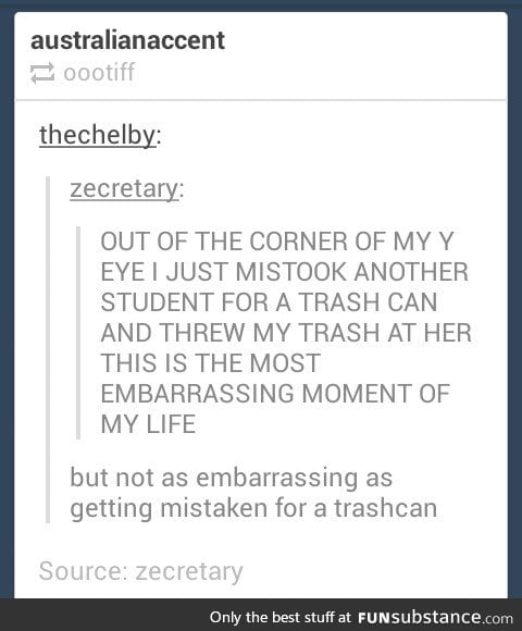 embarrassing moments