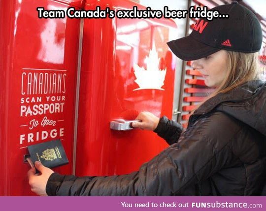 Exclusive to Canadians at Sochi