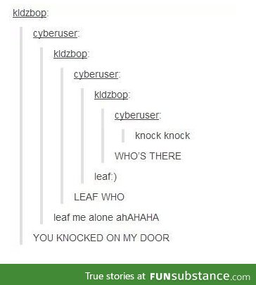 Knock knock