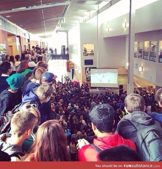 In Canada, hockey is more important than classes