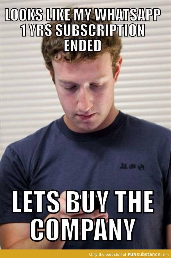 Why Zuckerberg bought whatsapp