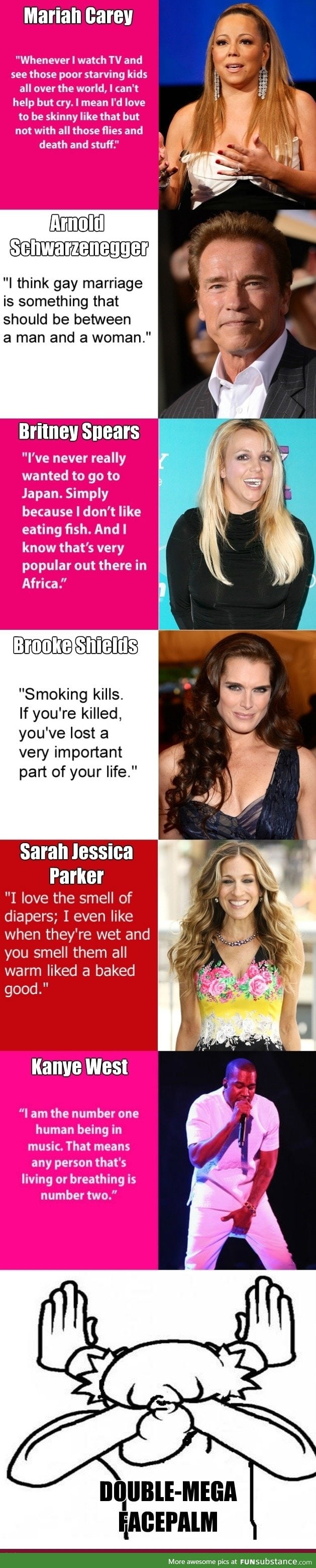 Dumb celebrity quotes