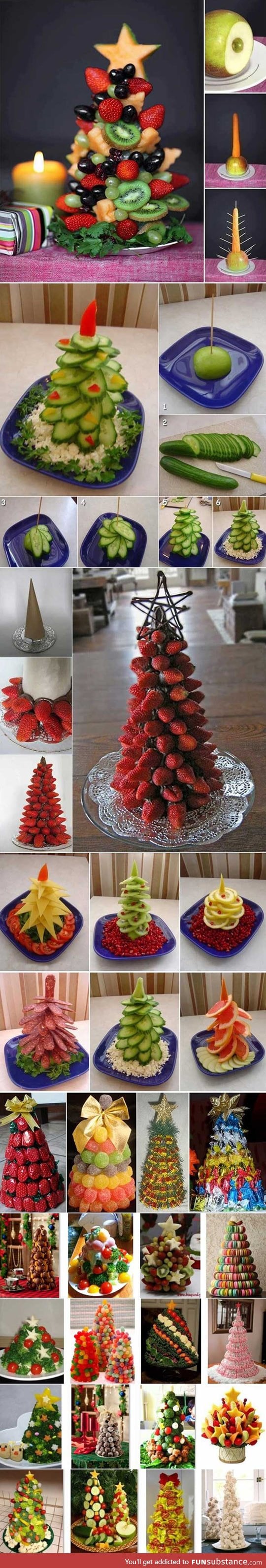 Tasty christmas trees