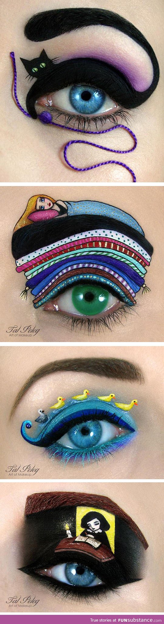 Imaginative makeup art