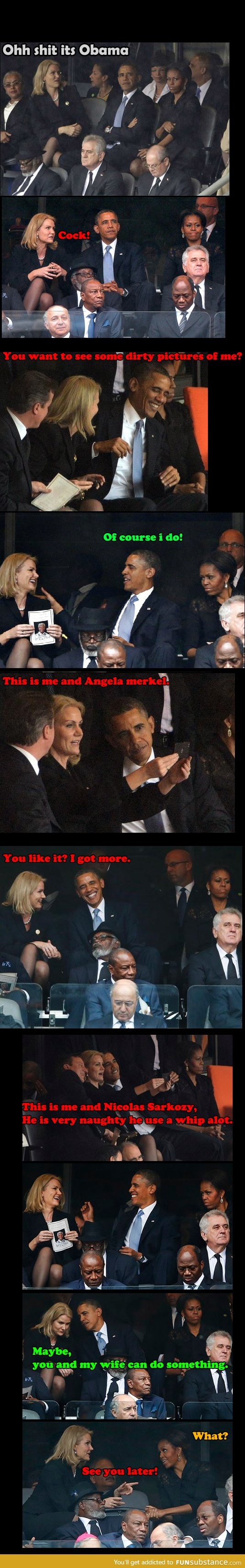 Helle & Obama, What really happened!