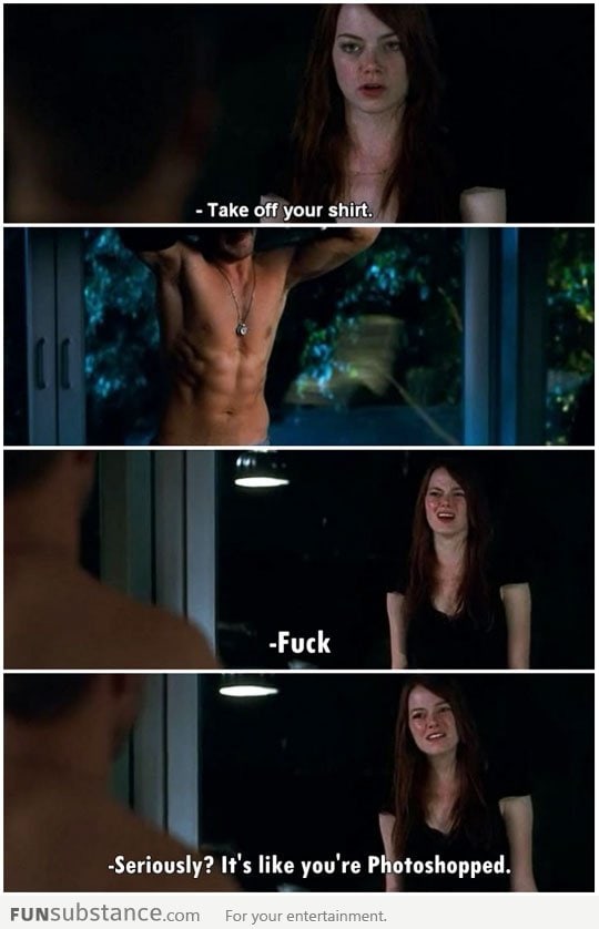 Emma Stone being Emma Stone