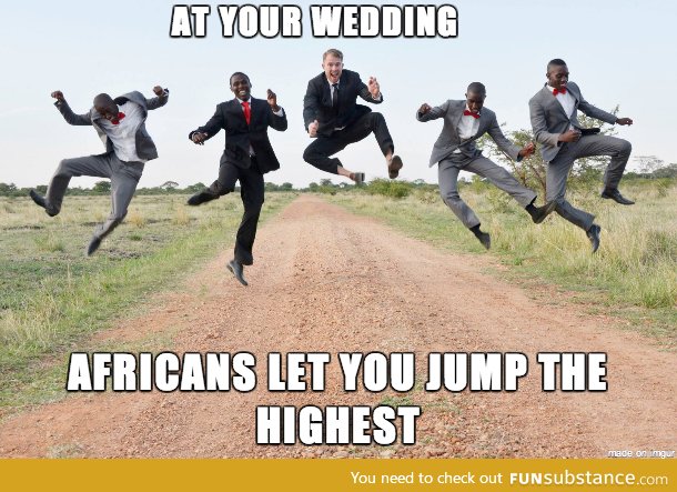 Good guy african friends