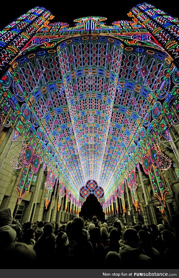 Cathedral from 55,000 LEDs