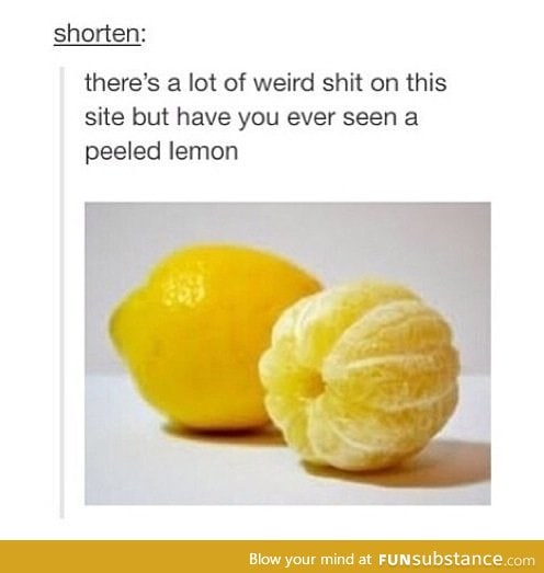 It's like the yellow twin of an orange omg