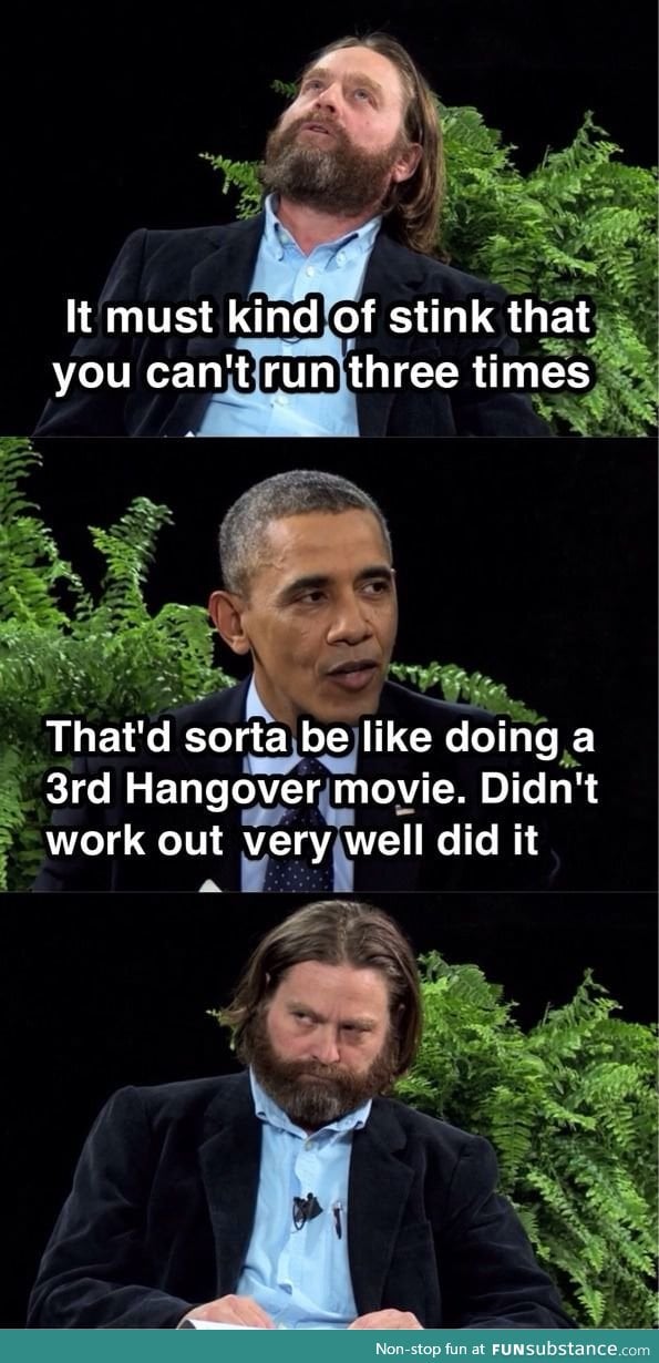 Obama With Zack Galifianakis