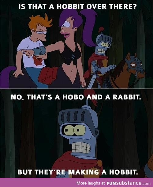 My favourite Futurama line