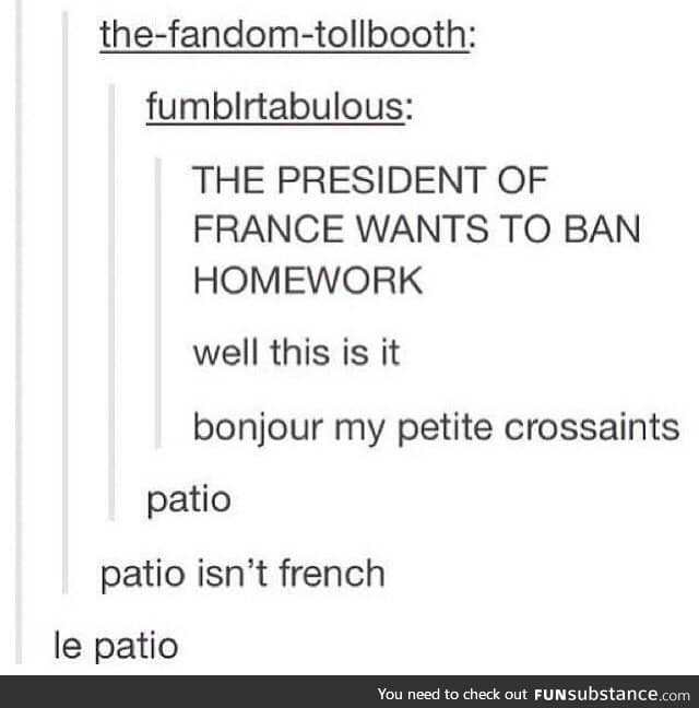 Le patio