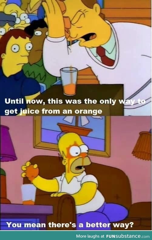 Get orange juice