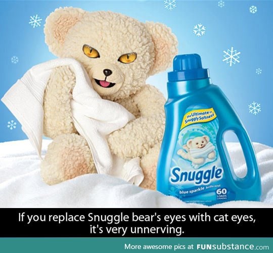 Evil Snuggle bear