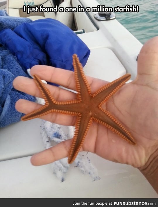 Strange starfish