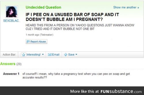 WTF Yahoo answers.