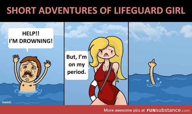 Lifeguard girl