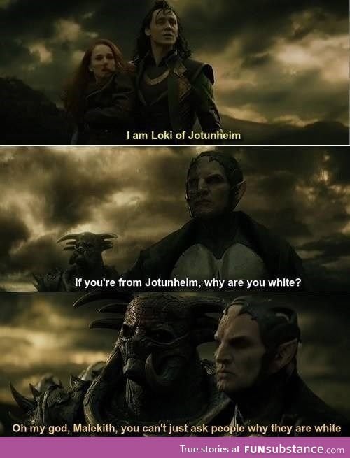 It's zalled sensitivity Malekith!