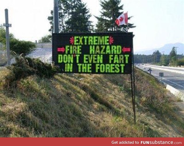 Extreme Fire Hazard