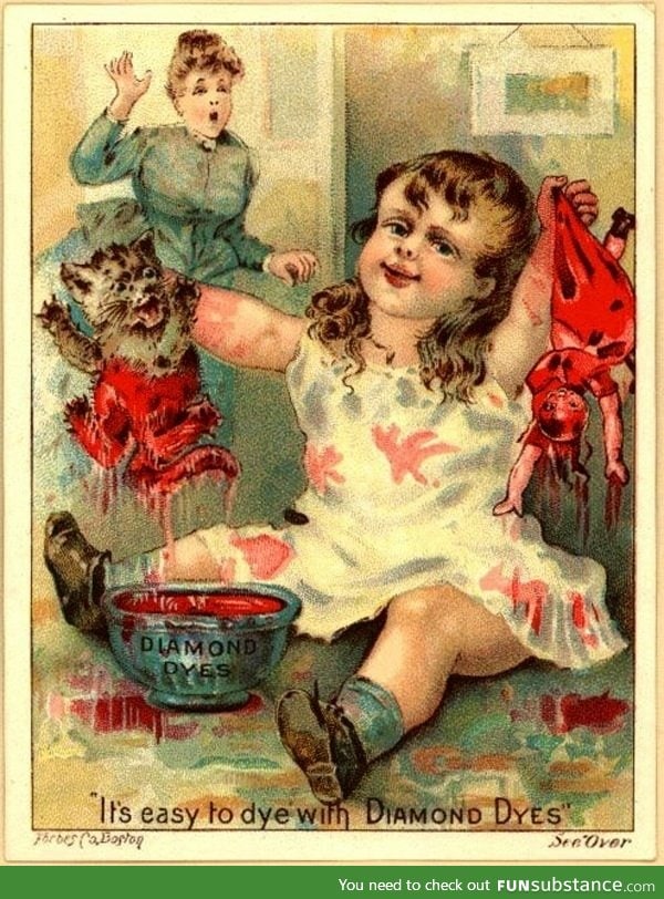 Creepy old ad