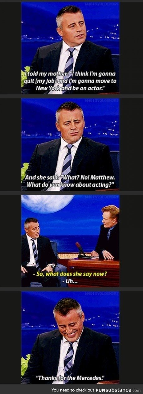 Matt LeBlanc on Connan