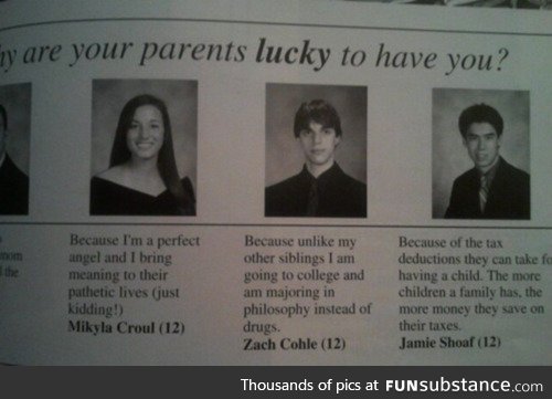 Lucky parents